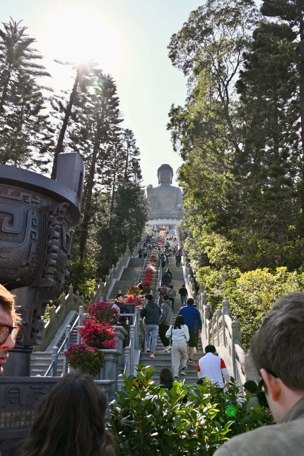 Big Buddha stairs