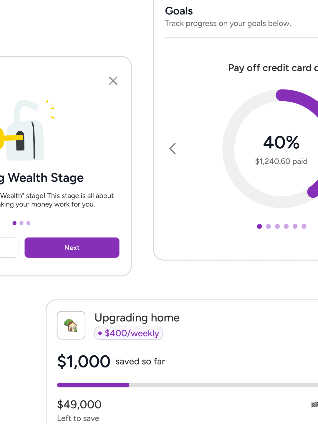 Aura Finance screens