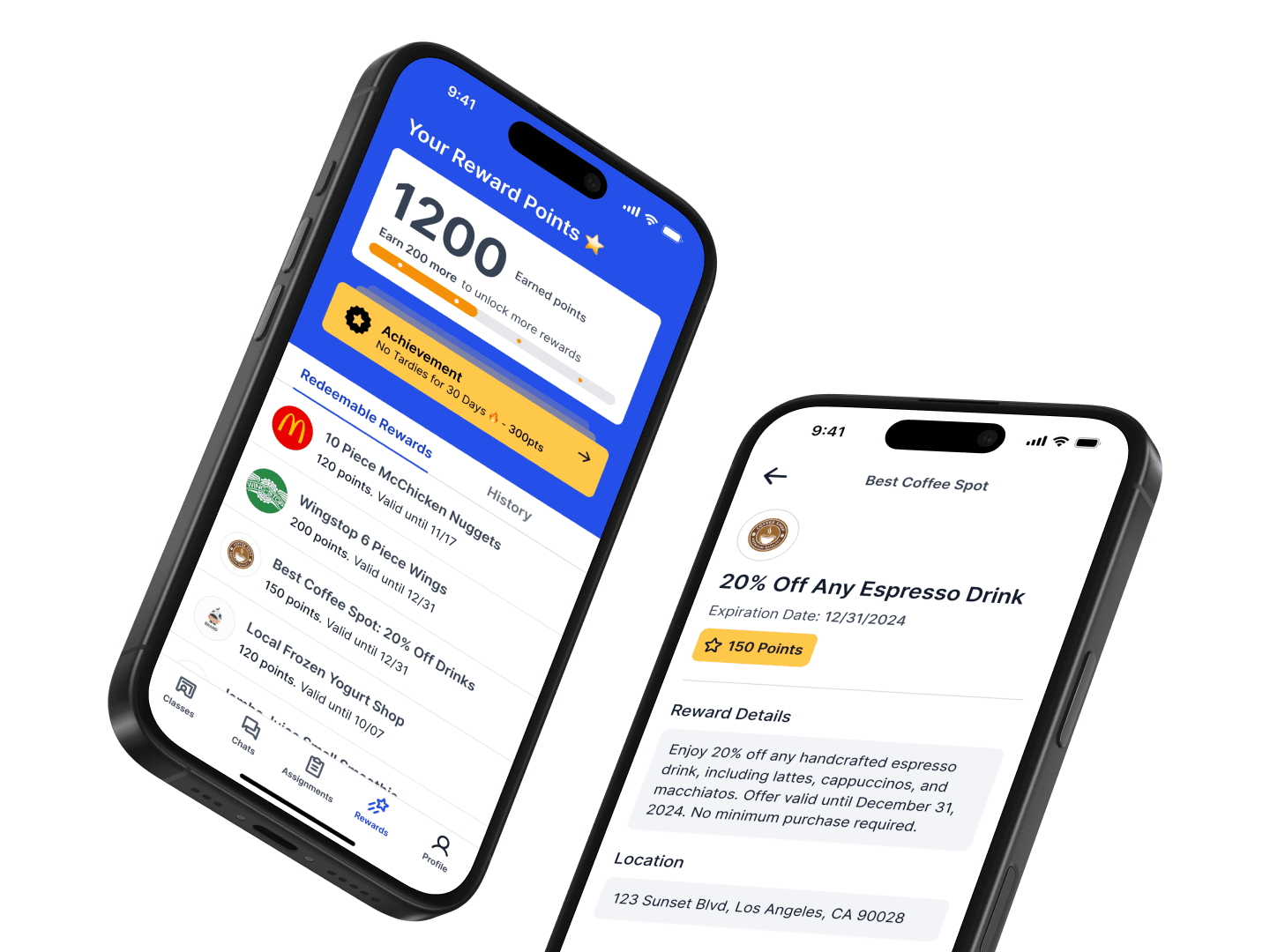 Class Chat interactions