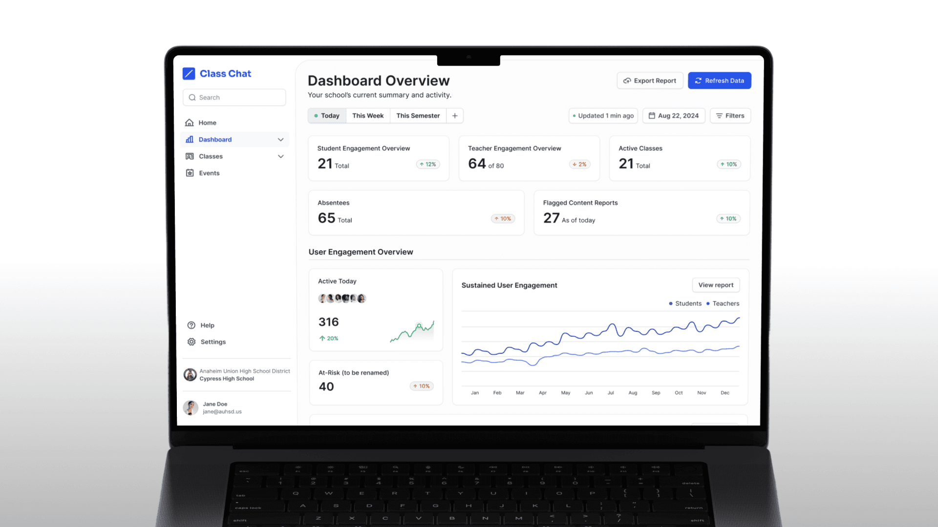 Class Chat showcase 2